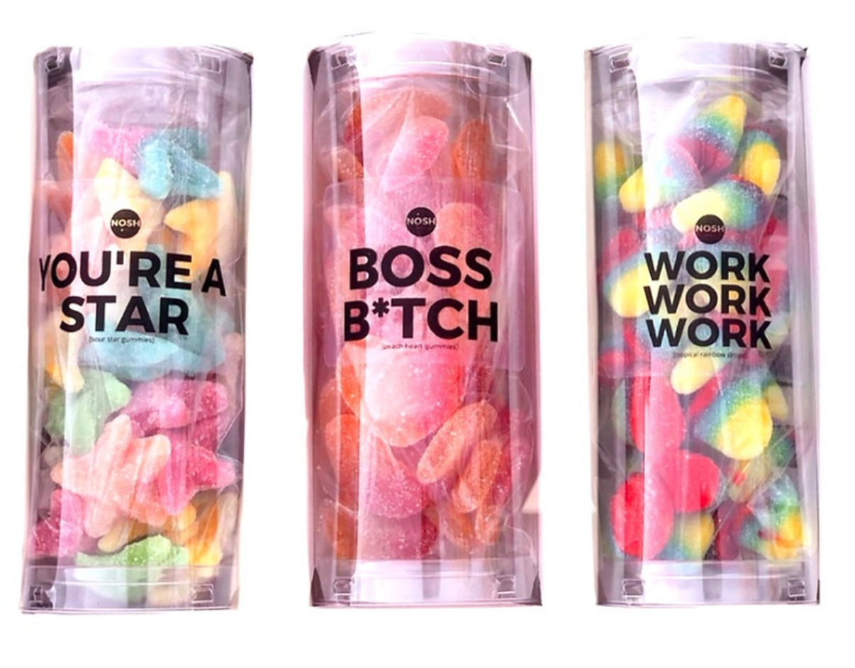 WORK HARD, PLAY HARD - - Large Candy Gift Box
