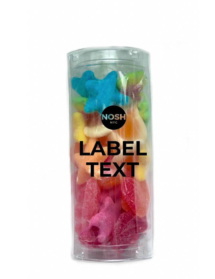 LARGE CUSTOM CANDY TUBE